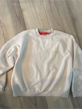 4Hunnid Men's Cream Crewneck Sweatshirt